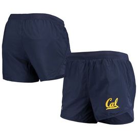 Under Armour Women's Under Armour Navy Cal Bears Fly By Run 2.0 Performance Shorts 
