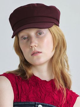 UNDERCONTROL STUDIO Mariner Hunting Cap_Red Brown