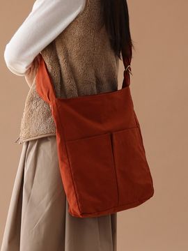 UNDERCONTROL STUDIO Square Bag_Brick Orange