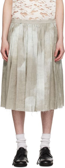 UNDERCOVER UNDERCOVER Beige UC1E4604-2 Skirt