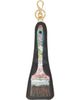 UNDERCOVER UNDERCOVER Black & Off-White UC2F1K01 Paintbrush Keychain - 1