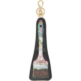 UNDERCOVER UNDERCOVER Black & Off-White UC2F1K01 Paintbrush Keychain