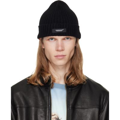 UNDERCOVER UNDERCOVER Black Cashmere Beanie