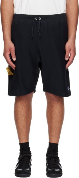 UNDERCOVER UNDERCOVER Black Champion Edition UC1F4502 Shorts