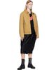 UNDERCOVER UNDERCOVER Black Paneled Silk Midi Skirt - 4