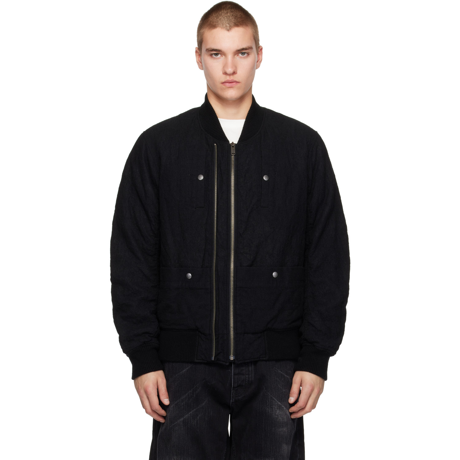 Undercover - x Helen Verhoeven printed bomber jacket