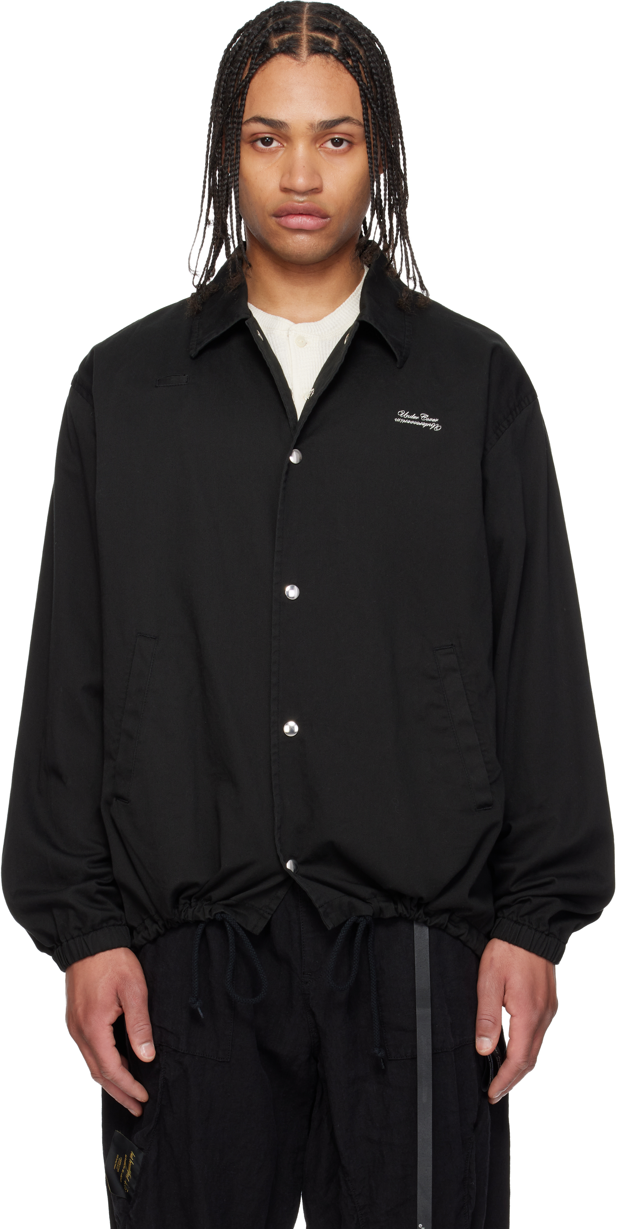 UNDERCOVER - Black Zip Blazer