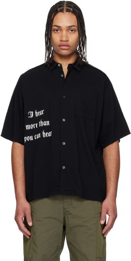 UNDERCOVER UNDERCOVER Black UP1F4404 Shirt