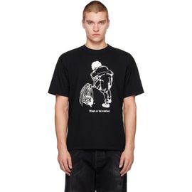 UNDERCOVER UNDERCOVER Black 'Wash Or Be Washed' T-Shirt