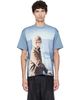 UNDERCOVER UNDERCOVER Blue Cindy Sherman UC2F4814-1 T-shirt - 1