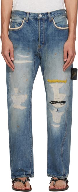 UNDERCOVER UNDERCOVER Blue UC1F4503-1 Jeans