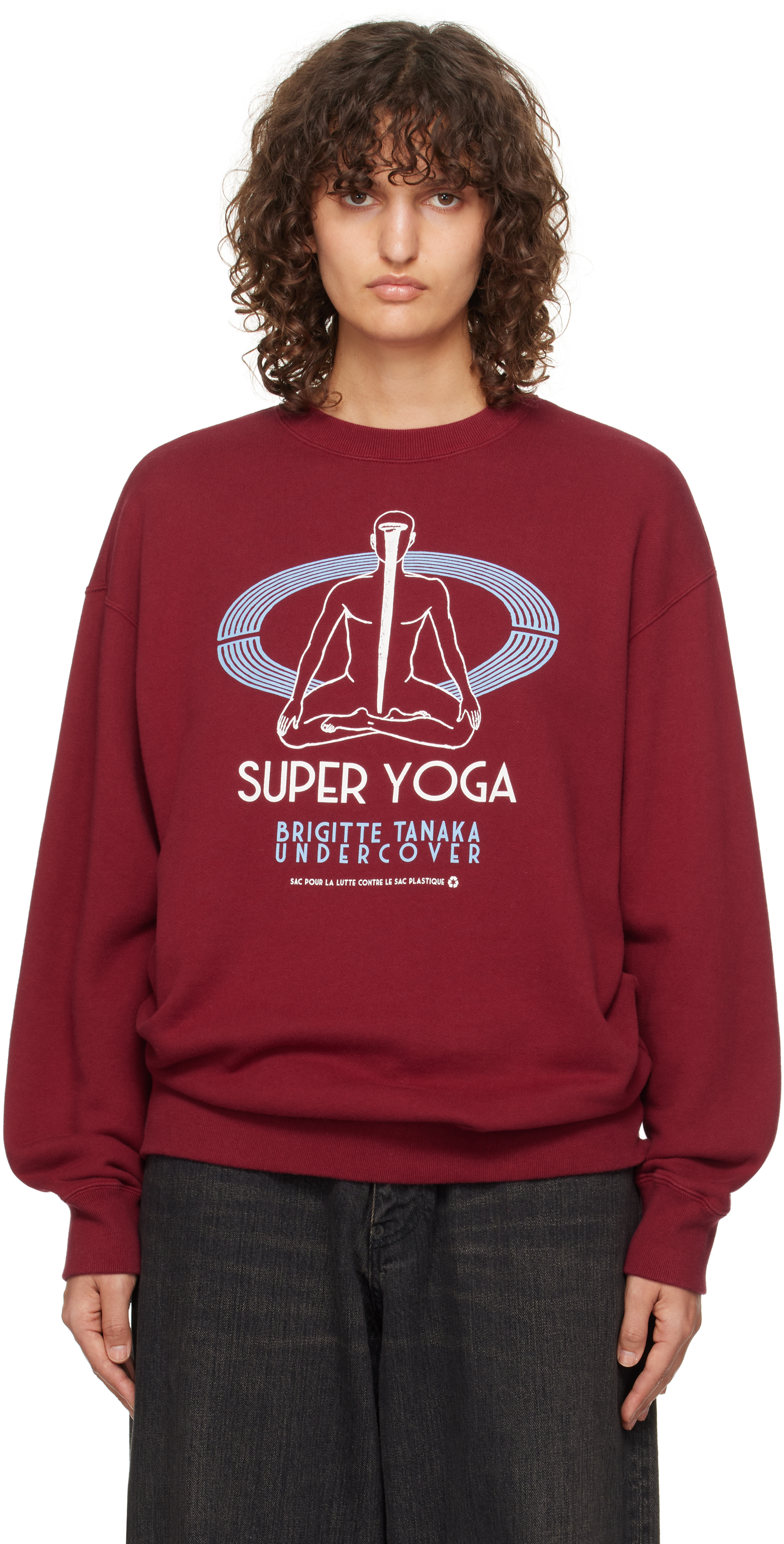 UNDERCOVER - Burgundy Brigitte Tanaka Edition UC2D1894-2 Sweatshirt