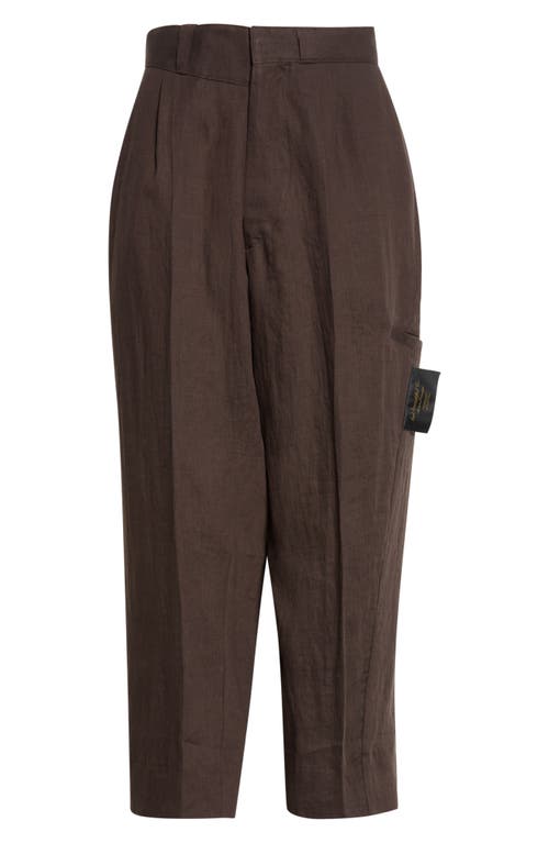 Undercover Undercover Crop Linen Straight Leg Pants