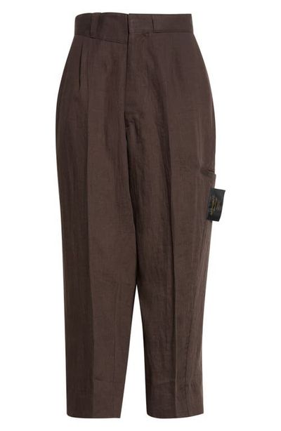 Undercover Undercover Crop Linen Straight Leg Pants