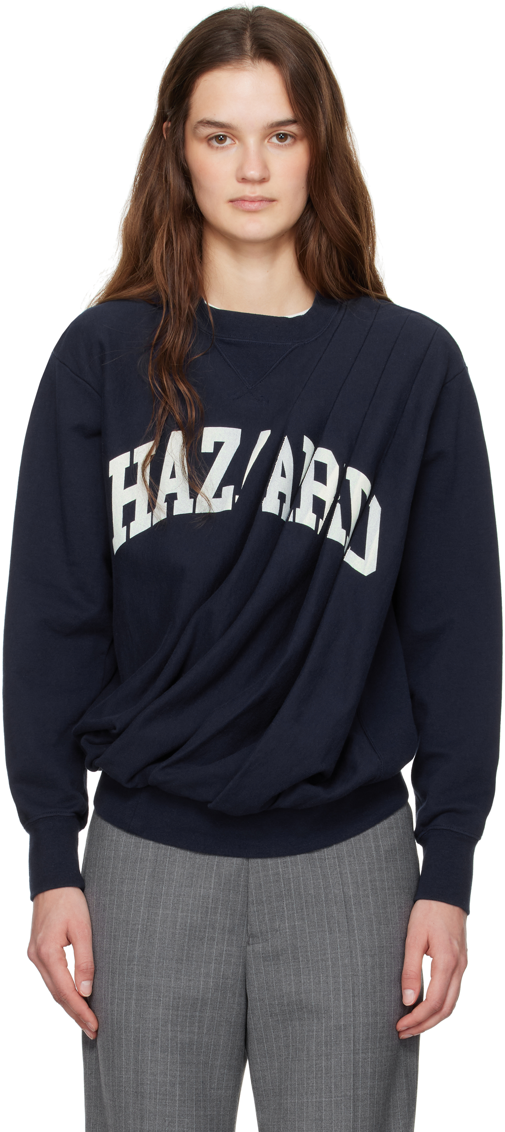 UNDERCOVER - Navy 'Hazard' Sweatshirt