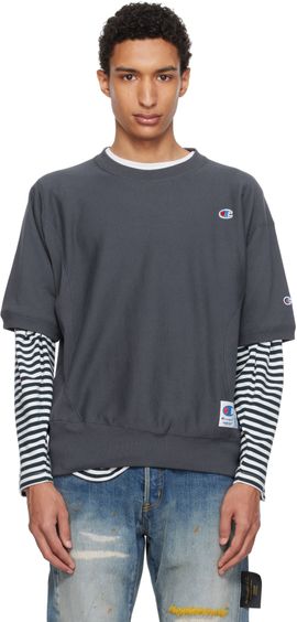 UNDERCOVER UNDERCOVER Purple Champion Edition UC1F4803 Sweatshirt