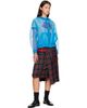 UNDERCOVER UNDERCOVER Red & Green UP2F1603 Midi Skirt - 4