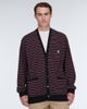 Undercover Undercover Striped cotton cardigan - 3