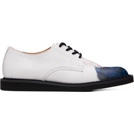 UNDERCOVER UNDERCOVER White George Cox Edition 4 Eyelet Derbys