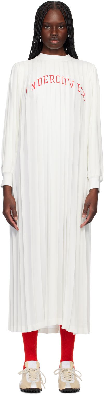 UNDERCOVER UNDERCOVER White UP1E1702 Maxi Dress