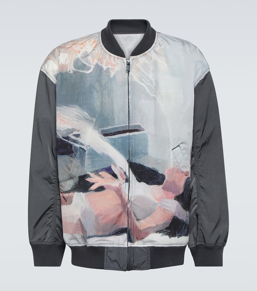 UNDERCOVER 24SS HelenVerhoevenボンバージャケット Undercover - x Helen Verhoeven printed bomber jacket