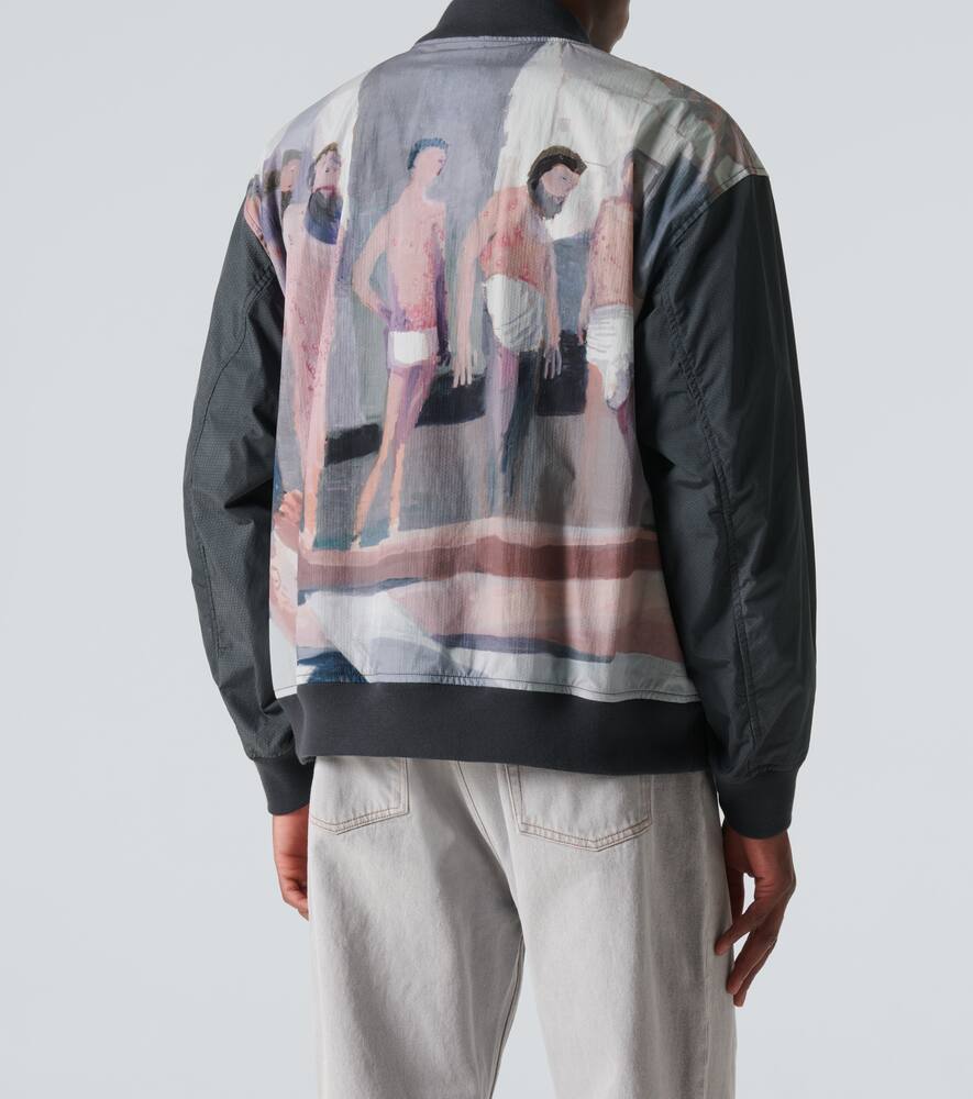 UNDERCOVER 24SS HelenVerhoevenボンバージャケット Undercover - x Helen Verhoeven printed bomber jacket
