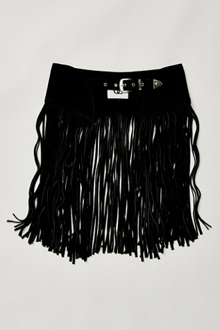 Understated Leather - Paris Texas Maxi Skirt Belt