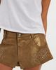 Understated Leather FP X Understated Leather Heart Of Gold Shorts - 1