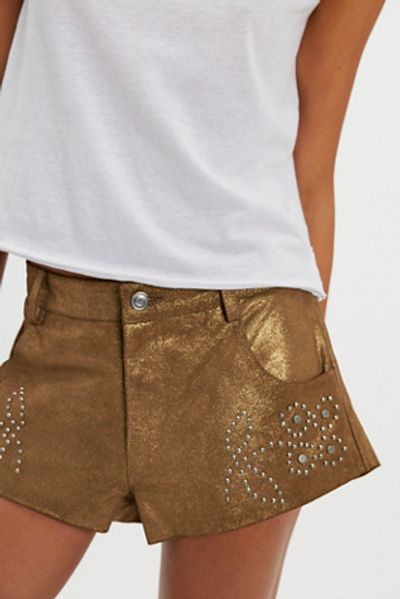 Understated Leather FP X Understated Leather Heart Of Gold Shorts