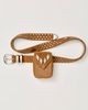 Understated Leather Texas Rose Pocket Belt - 1