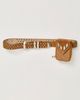 Understated Leather Texas Rose Pocket Belt - 3