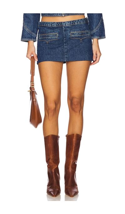 Understated Leather Understated Leather Bandit Micro Mini Skirt