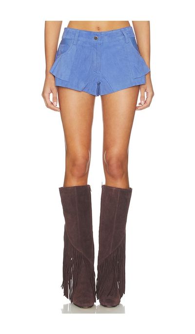 Understated Leather Understated Leather Dixie Frill Short
