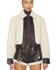 Understated Leather Understated Leather Faux Shearling Leather Jacket - 2