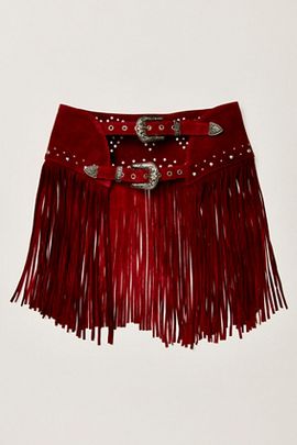 Understated Leather Understated Leather Heart Em Skirt Belt