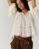 Understated Leather Understated Leather Josie Pleated Micro Shorts - 1