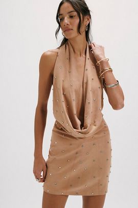 Understated Leather Understated Leather Liv Studded Mini Dress