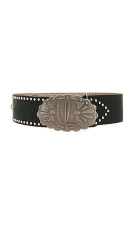 Understated Leather Understated Leather Oversized Buckle Belt
