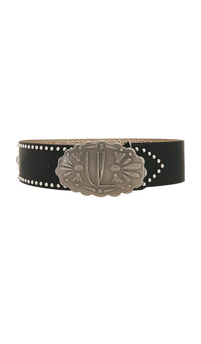 Understated Leather Understated Leather Oversized Buckle Belt