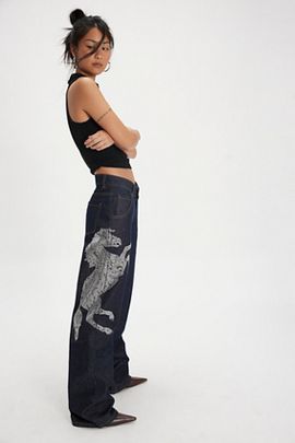 Understated Leather Understated Leather Party Horse Jeans