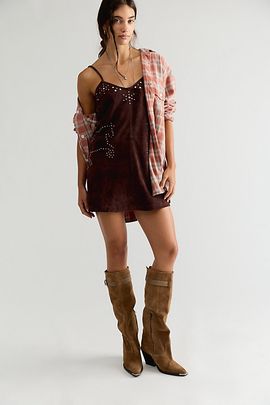 Understated Leather Understated Leather Saddle Up Slip Dress