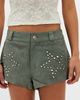 Understated Leather Understated Leather Starburst Shorts - 1