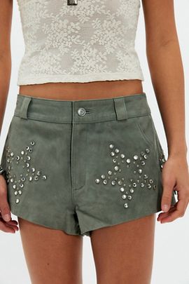 Understated Leather Understated Leather Starburst Shorts
