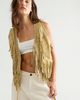 Understated Leather Understated Leather Suede Fringe Vest - 1