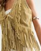 Understated Leather Understated Leather Suede Fringe Vest - 4