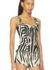 Understated Leather Understated Leather x REVOLVE Zebra Bustier Top - 2