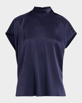 Ungaro Corey Satin Crêpe Blouse
