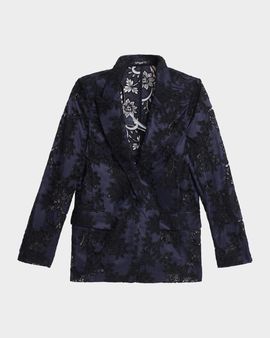 Ungaro Cornelia Lace-Inset Jacket