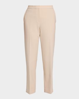 Ungaro June Stretch Crepe Slim-Straight Pants