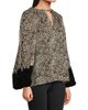 Ungaro Women's Abi Leopard-Print Silk Georgette Blouse - 4